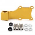 Zhisheng Aluminum Engine Guard Bracket Fixed Fastening Plate Gold For Msx125sf Grom 2016-2019 Msx125 2013-2015