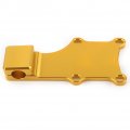 Zhisheng Aluminum Engine Guard Bracket Fixed Fastening Plate Gold For Msx125sf Grom 2016-2019 Msx125 2013-2015