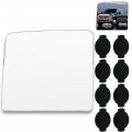 Towing Mirror Glass Forord 250 350 F 450 F 550 Super Duty 1999 2016 And Excursion 2000 2005 Manual Left Side Upper Flat With 