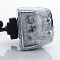 2x 8mm White Motorcycle Accessories Black Racing 22 Led Turn Signal Light Indicator Lens Blinker Universal For Suzuki Honda