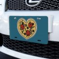 Graphics More Heart Pizza Pie Love Novelty Metal Vanity Tag License Plate