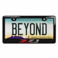 Ipick Image For Chevrolet Z71 In 3d Dark Gray On Real Carbon Fiber Abs Plastic License Plate Frame Is Official Licensed