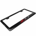 Ipick Image For Chevrolet Z71 In 3d Dark Gray On Real Carbon Fiber Abs Plastic License Plate Frame Is Official Licensed