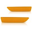 Front Bumper Reflector Side Marker Light For Bmw X3 E83 Base 2007-2010 63147162219 63147162220 Red Lens 