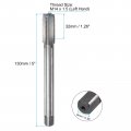 Uxcell Metric Thread Tap M14 X 1 5 H2 Left Hand 130mm Extra Long Straight Flute Screw Milling Machine Taps Threading Tapping