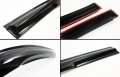 Smoke Tinted Window Visor Rain Guard Sun Shade Deflector Compatible With 2011-2016 Honda Crz Cr-z