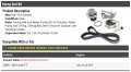 Timing Belt And Water Pump Kit Compatible With 2000-2001 Audi Tt 1 8l 4-cylinder Turbo