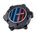 Vms Racing Black Oil Cap Power Bbrt Emblem In Billet Aluminum Compatible With E34 E39 E53 E60 E61 M5 X5 Sav 525i 525xi 528i