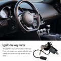 Upgraded Us111l Py1409 Black Ignition Lock Cylinder With Keys For 1979-89 Ford Ltd