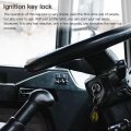 Upgraded Us111l Py1409 Black Ignition Lock Cylinder With Keys For 1979-89 Ford Ltd