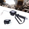 Flexible Spout Oil Control Valve Digital Meter Dispensing Nozzle With Flow Gun And 2 Batteries 0 5-50mpa Us Stock 