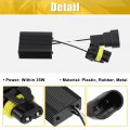 X Autohaux 2pcs 9005 9006 H10 9012 Led Car Headlight Canbus Decoder Error Free Warning Resistors Replacement Anti Flicker