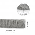 Uxcell Weather Stripping Brush 40ft L X 35 W 0 9 H Self-adhesive Seal Weatherstrip Sweep Gray For Door Window
