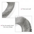 Uxcell Weather Stripping Brush 40ft L X 35 W 0 9 H Self-adhesive Seal Weatherstrip Sweep Gray For Door Window