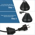 Tower Shaped Grommet 4 Pcs 2 50mm Inner Diameter Rubber Grommets Firewall Plug Hole For Wire Cable Plumbing Black