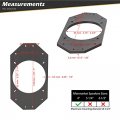 Scosche 1984 To 2006 Jeep Wrangler 4a Speaker Adapters 1 Pair Saj46