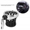 Motorcycle Cup Holder Car Aluminum Rubber Handlebar Drink Mount Replacement For Gold Wing