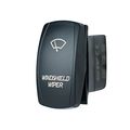 Laser Backlit Orange Rocker Switch Windshield Wiper 20a 12v On Off Led Light Stv Motorsports