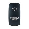 Laser Backlit Orange Rocker Switch Windshield Wiper 20a 12v On Off Led Light Stv Motorsports