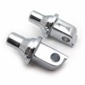 Httmt Chrome Foot Pegs Connection Adapter Compatible With Victory Hammer Vegas 8-ball