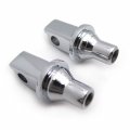 Httmt Chrome Foot Pegs Connection Adapter Compatible With Victory Hammer Vegas 8-ball