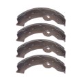 Brake Shoe Set 2 Wd Both Wheels 2-11170 2-11166 Replacement For Chuck Wagon Subs 16279