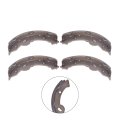 Brake Shoe Set 2 Wd Both Wheels 2-11170 2-11166 Replacement For Chuck Wagon Subs 16279