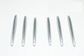 Mercedes Benz Slk Accessories Chrome Molding Fins Bonnet Grille Hood Vent Cover Trims For 2012-2019 R172 Class Nickel Stripe 