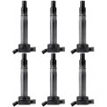 Ignition Coils Set Of 6 For Toyota Camry 3 5l V6 2007 2020 Replaces Uf507 Lexus And Scion Models 4 Pins Plug Play Replacement 