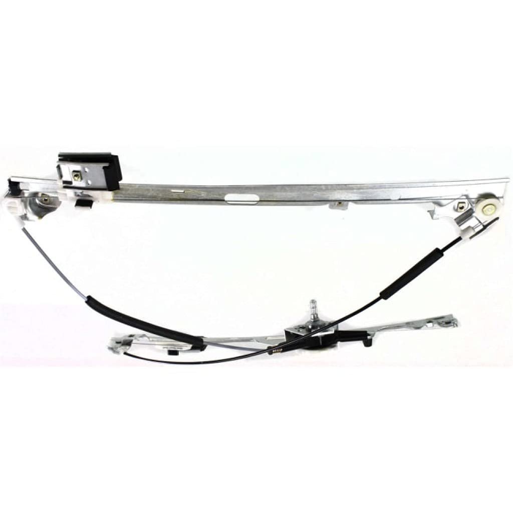 Front Window Regulator For Gmc Sierra 1500 2500 3500 1999 To 2006 And 2007 Classic Passenger Side Manual Crank Gm1351109