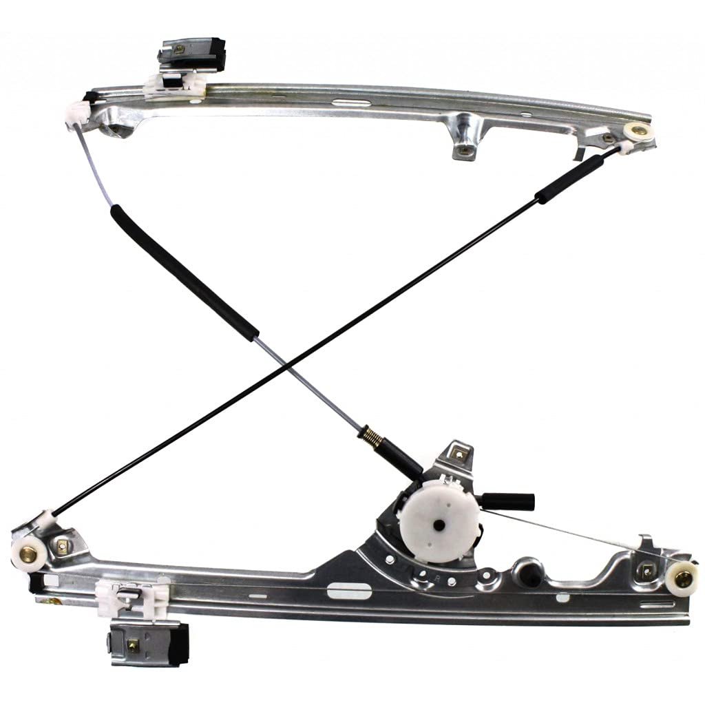 Front Window Regulator For Gmc Sierra 1500 2500 3500 1999 To 2006 And 2007 Classic Passenger Side Manual Crank Gm1351109