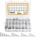 304 Stainless Steel Hexagon Socket Cup Head Screw Set For Mechanical Fasteners Installation Maintenance Boxed Screws M3x30