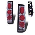Sppc Chrome Euro Tail Lights Assembly Set For Nissan Hardbody Pair Driver Left And Passenger Right Side Replacement