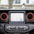 Air Conditioner Vent Ring Interior Accessories For Wrangler Jl 2018-2023 Gladiator Jt 2020-2023 Dashboard Conditioning Outlet