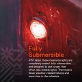 True Mods 10pc 3 4 Round Red Trailer Led Marker Light Wire Turn Brake Tail Lights Dot Fmvss 108 Sae P2pc Semi-spherical Output