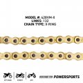 Niche Drive Sprocket Chain Combo For Hyosung Rx125 Xrx125 Sm Funduro Front 14 Rear 48 Tooth 428vm-x X-ring 132 Links