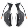 Httmt- Carbon Fiber Led Turn Signal Rear-view Mirrors Compatible With Hond Cbr1000rr Cbr 1000rr 2017-2022 P N Mt252-037-cn