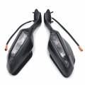 Httmt- Carbon Fiber Led Turn Signal Rear-view Mirrors Compatible With Hond Cbr1000rr Cbr 1000rr 2017-2022 P N Mt252-037-cn