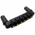 Black Tune-o-matic Bridge W Roller Saddles For Epiphone Les Paul Sg Es Dot