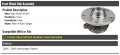 Front Wheel Bearing Hub Assembly With 4-bolt Flange Compatible 2006-2009 Volkswagen Rabbit