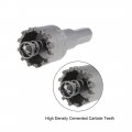 Uxcell 22 5mm Carbide Hole Cutter Tct Saws For Stainless Steel Sheet Metal High Density Tooth 2pcs
