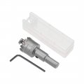 Uxcell 22 5mm Carbide Hole Cutter Tct Saws For Stainless Steel Sheet Metal High Density Tooth 2pcs