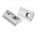 Roll-in Spring M6 T Nut Roll Ball Elastic Nuts For 4040 Series Aluminum Extrusion Profile Suitable With 8mm Groove Depth Pack 