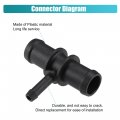 Uxcell Engine Coolant Hose Connector For Bmw Mini Cooper S R53 2002-2006 R52 2005-2008 No 17127518614