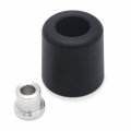 Httmt- Black 10mm 50x50mm Frame Slider Crash Protector For Motocycle Protection Cover Replacement Please Check The Size Before
