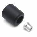 Httmt- Black 10mm 50x50mm Frame Slider Crash Protector For Motocycle Protection Cover Replacement Please Check The Size Before