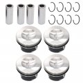 Secosautoparts Pistons Rings Assembly Set I 21mm 82 51mm Std Compatible With Vw Gti Tiguan Audi A4 2 0 2008 2009 2010 2011