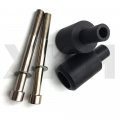 Smt-frame Slider Crash Protector Compatible With 2003-2006 Honda Cbr 600rr Rr Black B00ruet4fg