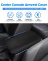 Autorder Center Console Cover For 2024 Subaru Crosstrek Impreza Accessories Armrest Anti-scratch Leather Protector Pad