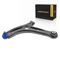 2011-2019 Ford Fiesta Control Arm And Ball Joint Sintered Metal Bearing Press In Grooved Stud Rubber Bushing Black